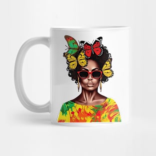 Juneteenth Black History Woman #6 Mug